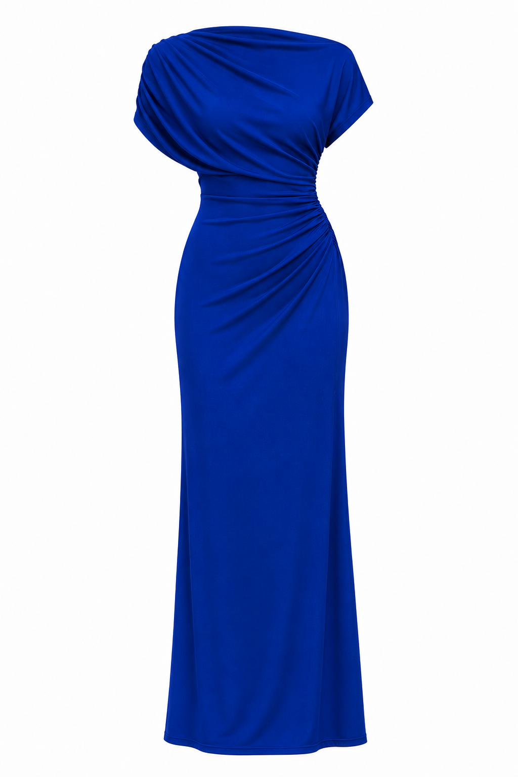 Millie - Vestido maxi drapeado