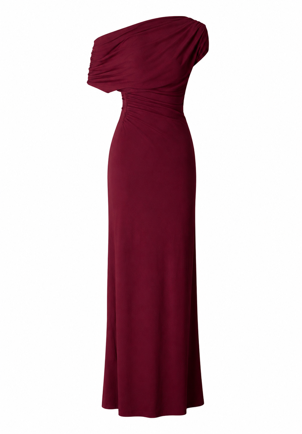 Millie - Vestido maxi drapeado