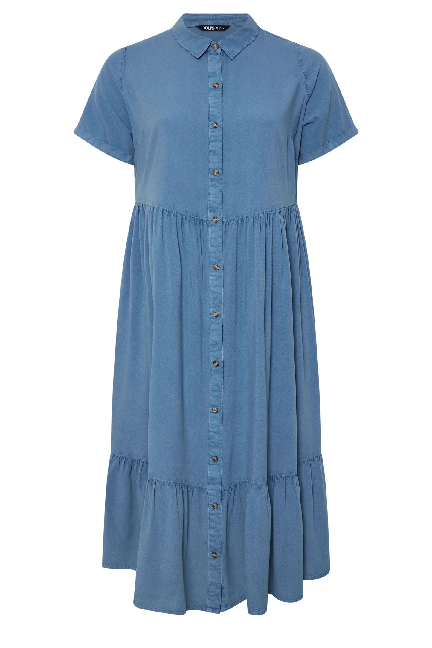 Olivia - Vestido camisero midaxi